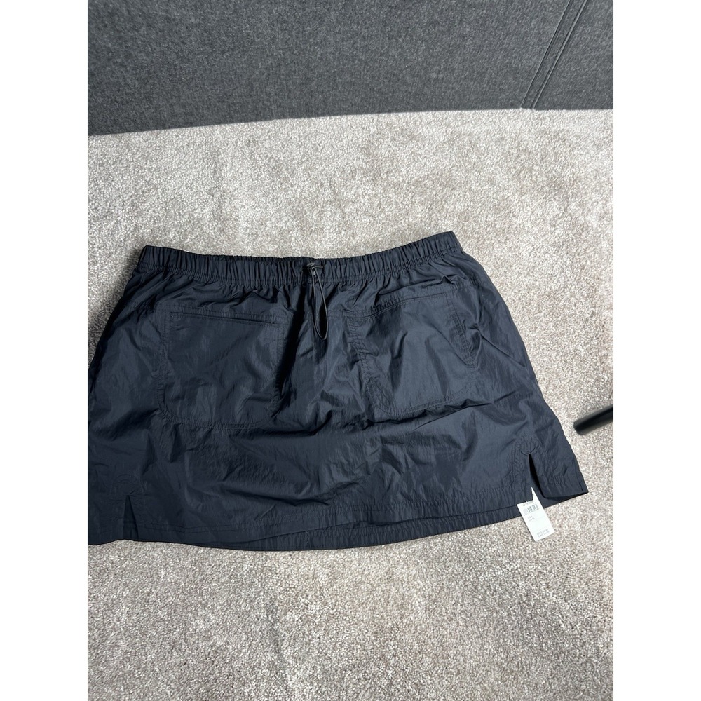 NWT OFFLINE By Aerie Tiebreaker Black Skort size Large Retails $60